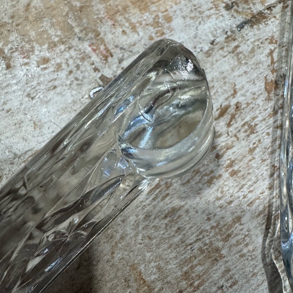 Vintage Anchor Hocking Glass Serving For And Spoon - Picture 4 of 7